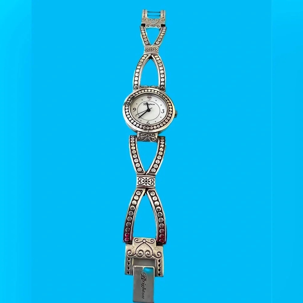 Brighton Temple City Watch. Comes with new battery and checked by a jeweler.